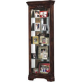 Howard Miller Constance corner curio collector cabinet